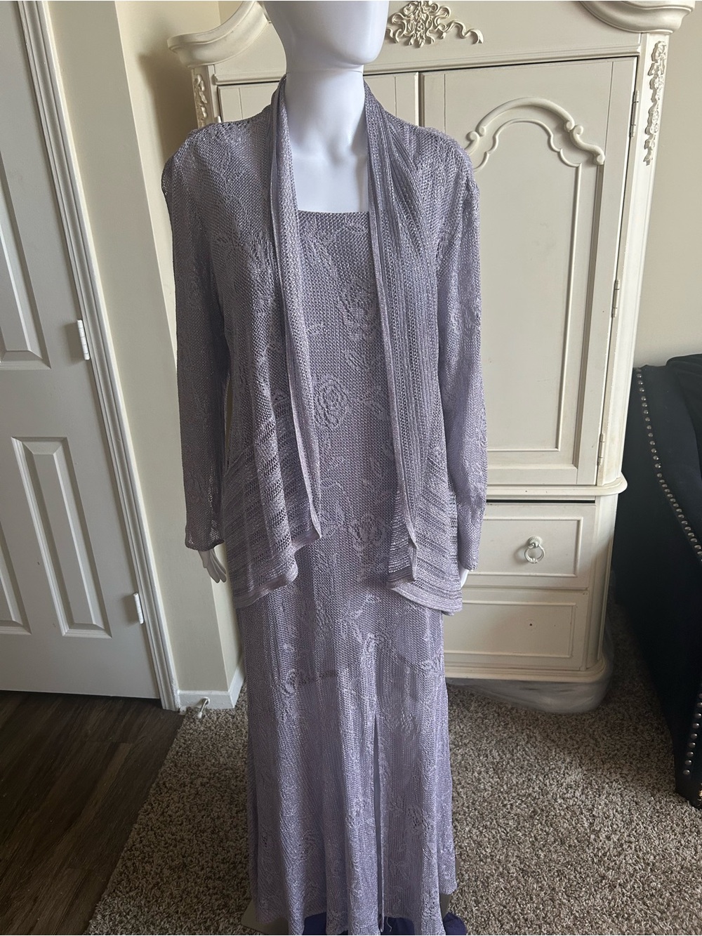 Dress and Cardigan set